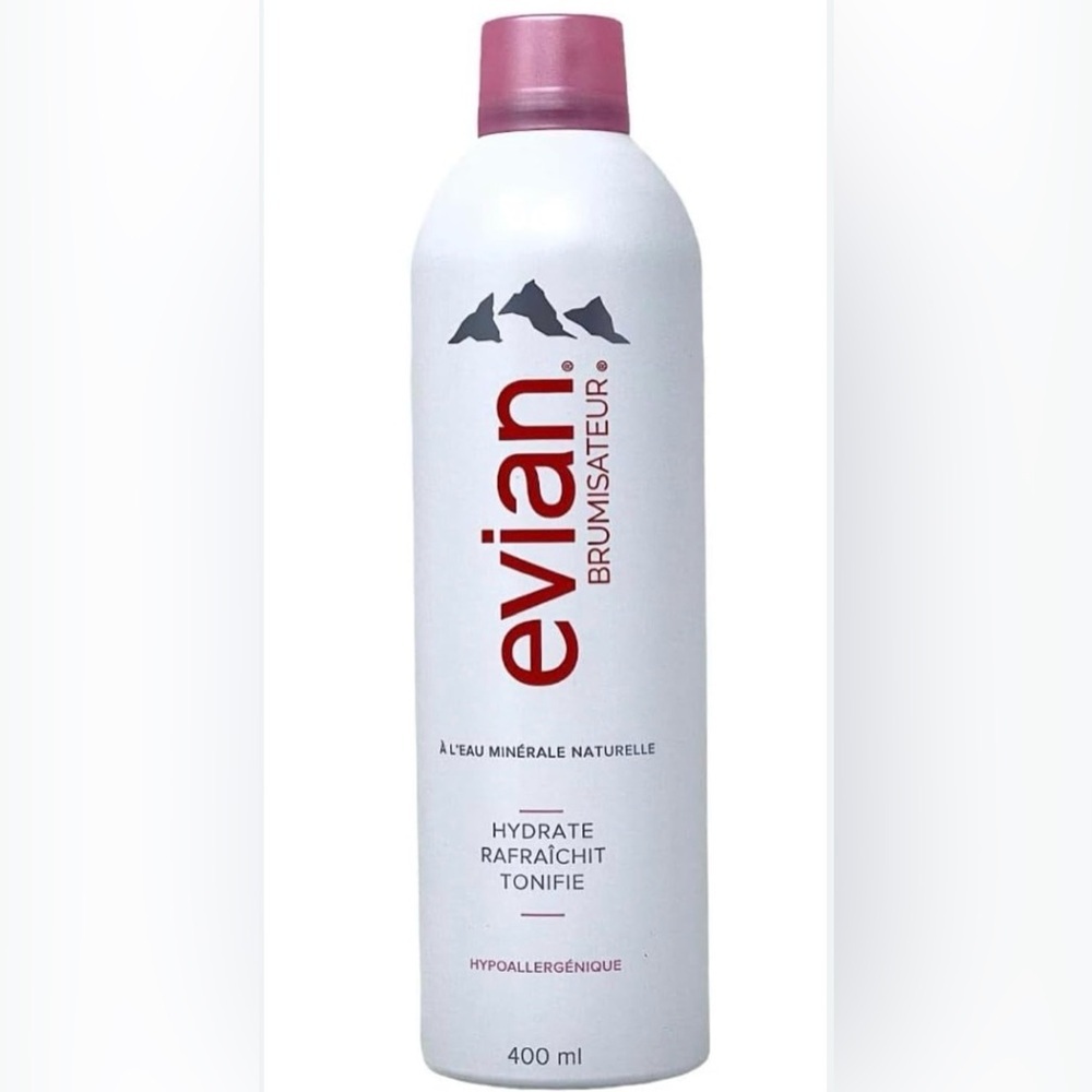 Evian Brumisateur Facial Spray 400 ml Mineral Water Mist Skin hydrating